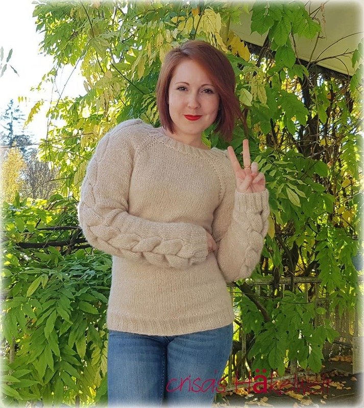 Strickanleitung Pullover ++ Kuschelweich ++ Gr: XS, S, M, L, - Bild 2