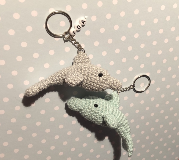 Häkelanleitung.pdf Delfin Schlüsselanhänger