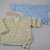 Strickanleitung * Baby Wickeljacke  II.  in 3 Größen * Gr. 50 - 86