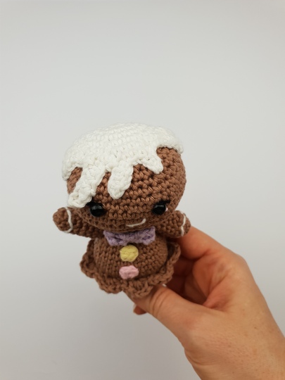 Lebkuchenfrau häkeln • PDF Häkelanleitung • Deutsch • Amigurumi