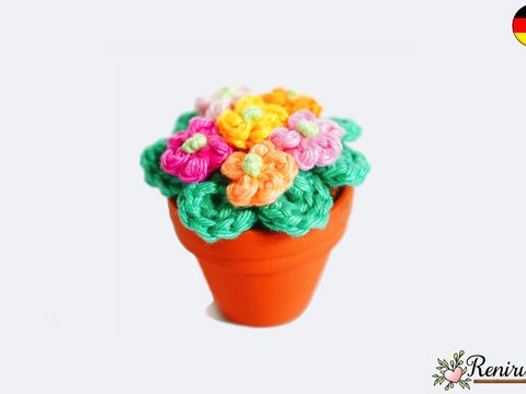 Häkelanleitung Primel