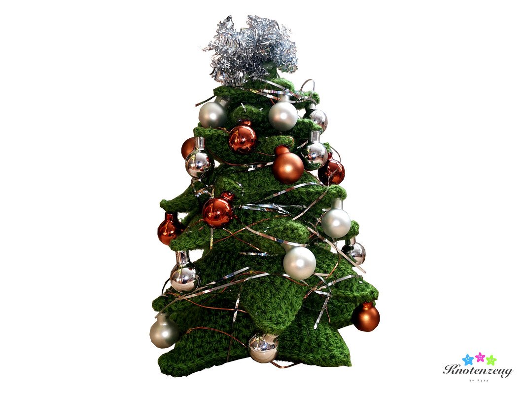 Christmas tree, crochet pattern