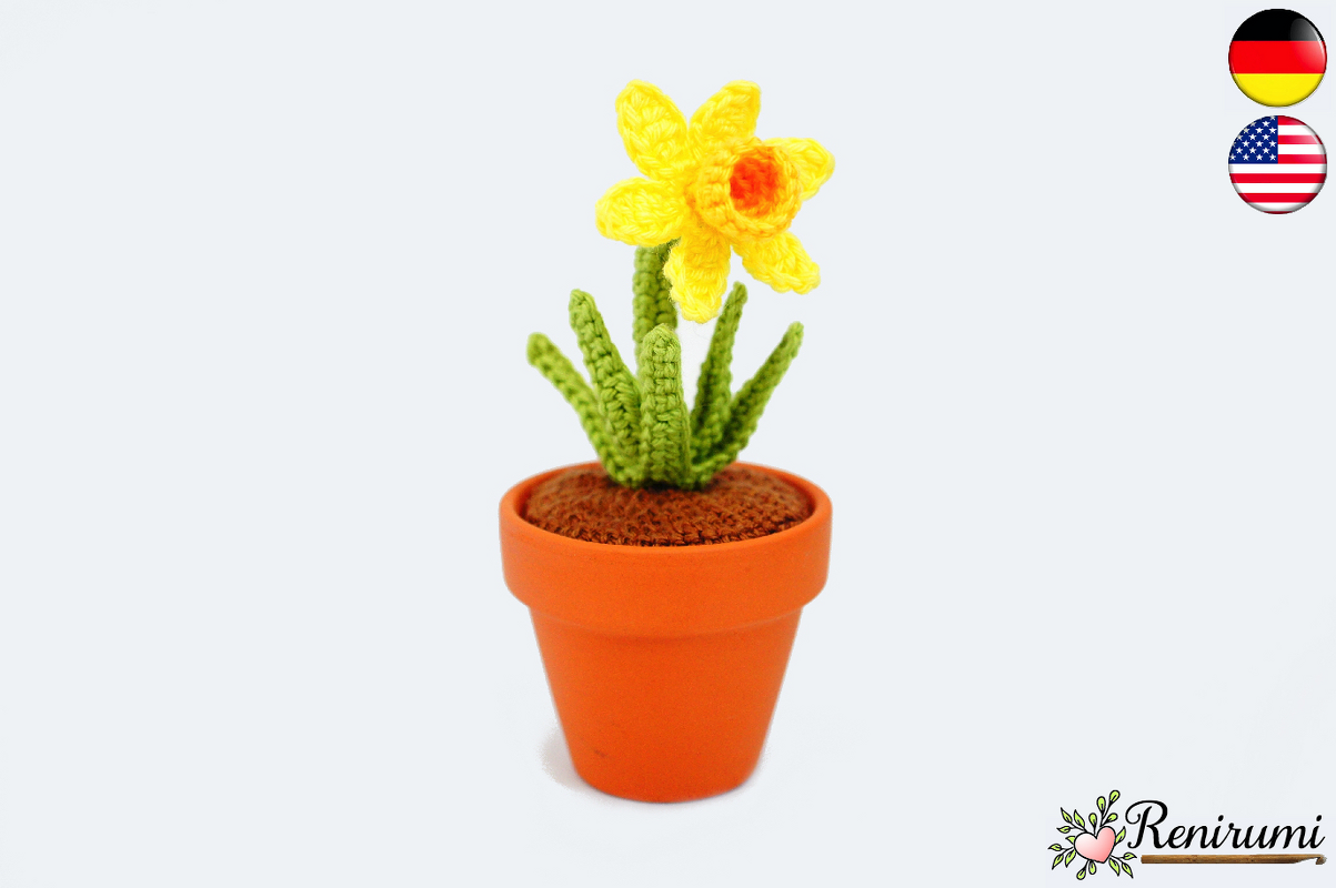 Crochet pattern narcissus