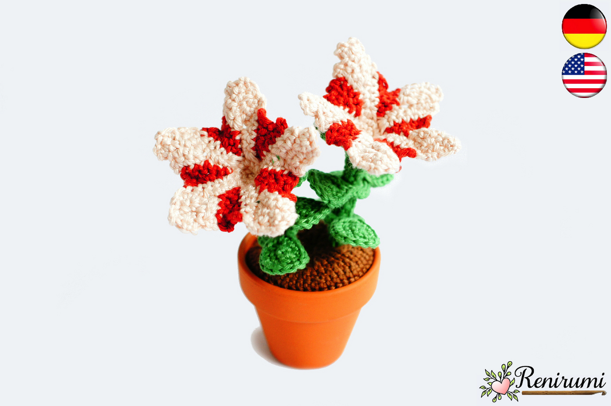 Crochet pattern petunia