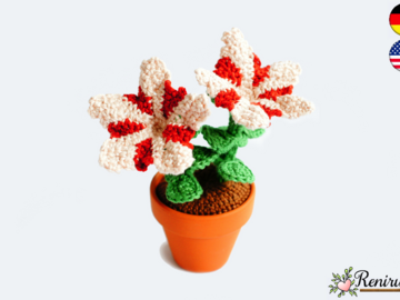 Crochet pattern petunia