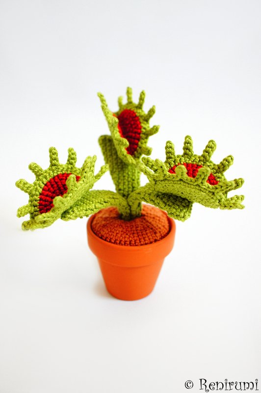 Crochet pattern venus flytrap - Image 4