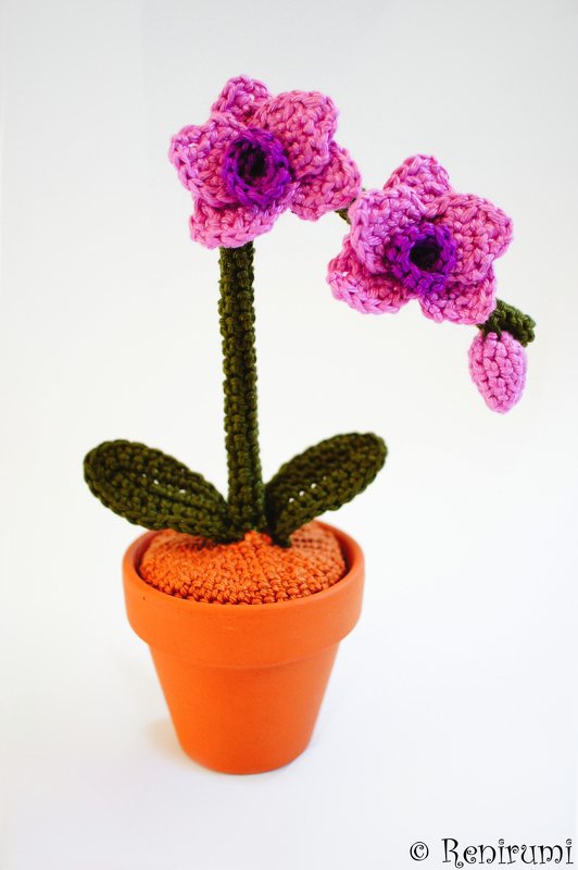 Crochet pattern orchid - Image 3