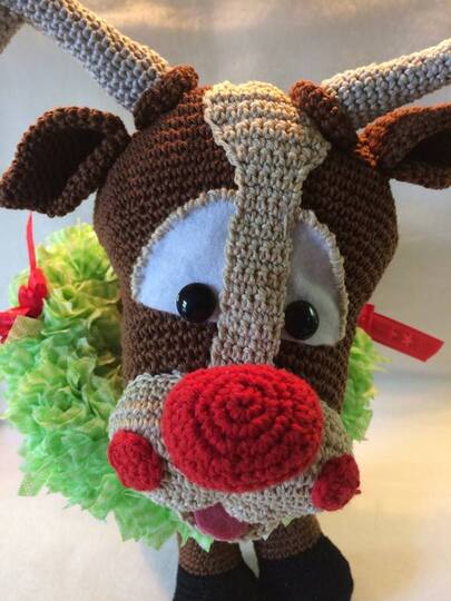 Verrücktes Rentier Rudi