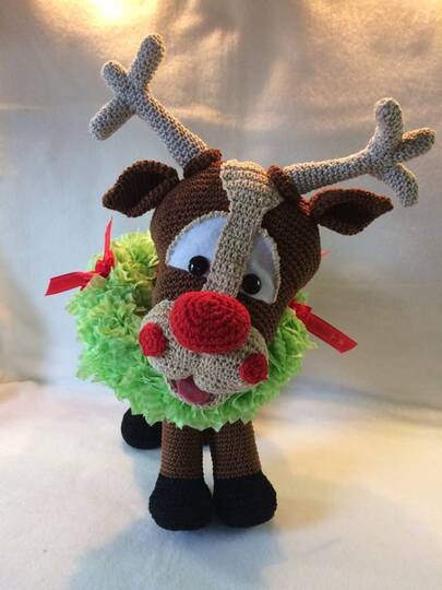 Verrücktes Rentier Rudi