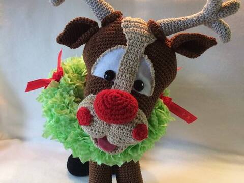 Verrücktes Rentier Rudi