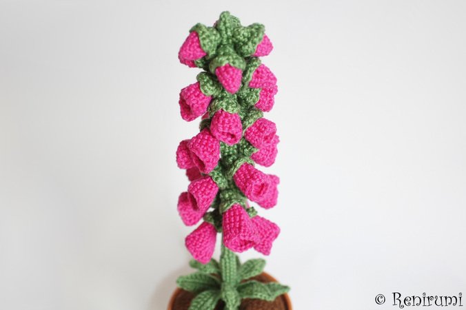 Crochet pattern Foxglove