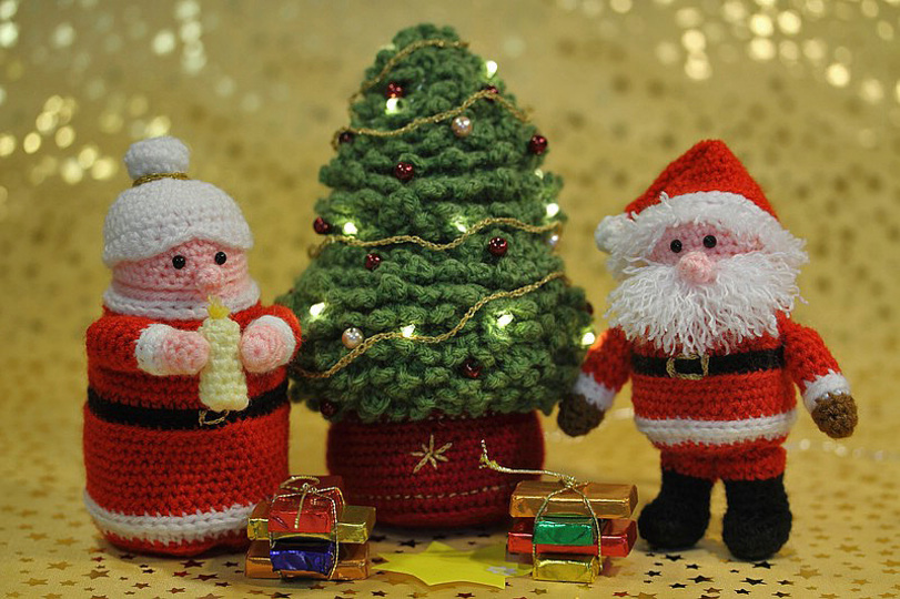 Häkelanleitung Sweepies Ü-Engel, Ü-Oma & Ü-Weihnachtsfrau