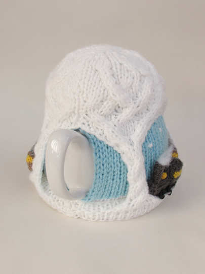 Christmas Steam Train Tea Cosy Knitting Pattern