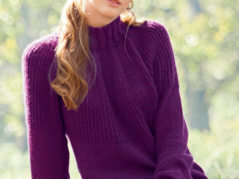 Strickanleitung Pullover Noreen