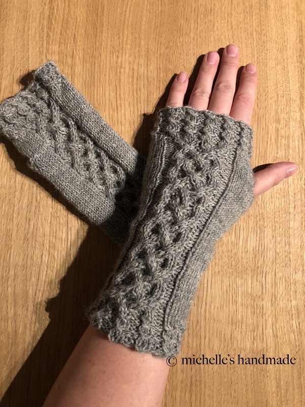 Strickanleitung Armstulpe Celtic-Muster - Bild 3