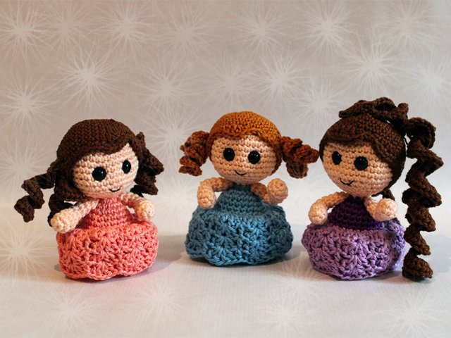 Häkelanleitung kleines Püppchen Janine - Bild 2