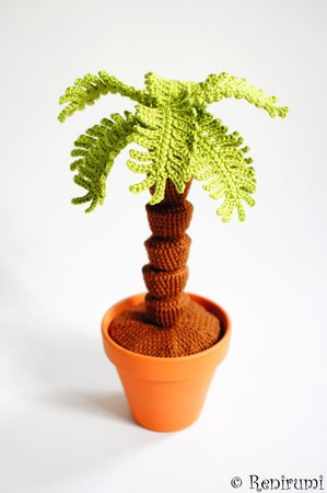 Crochet pattern Palm Tree
