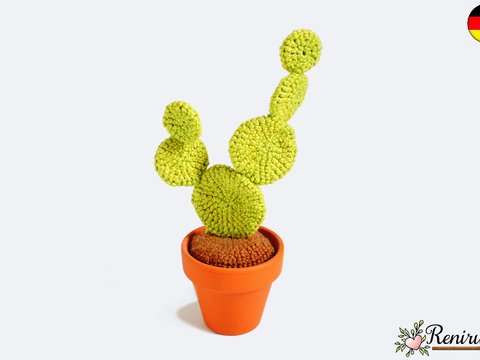 Häkelanleitung Kaktus