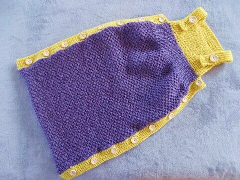 Baby-Schlafsack - Strickanleitung