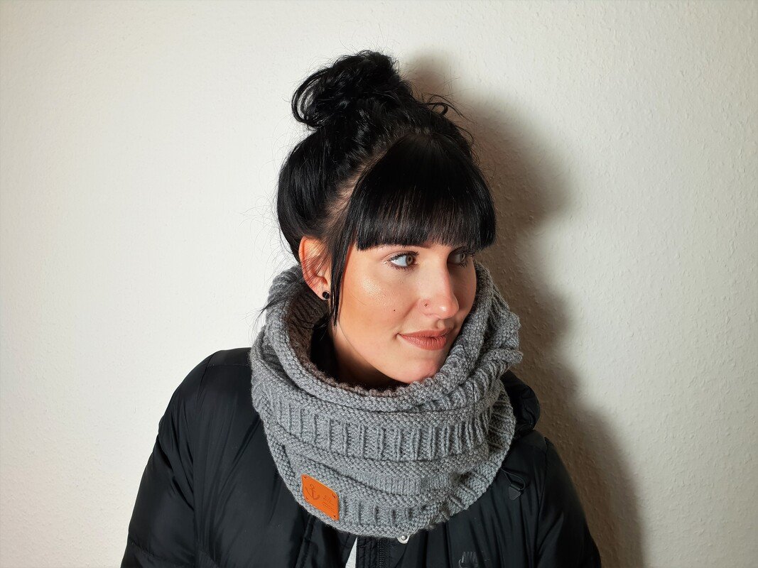 135 Strickanleitung Schlauchschal Tube Wurm