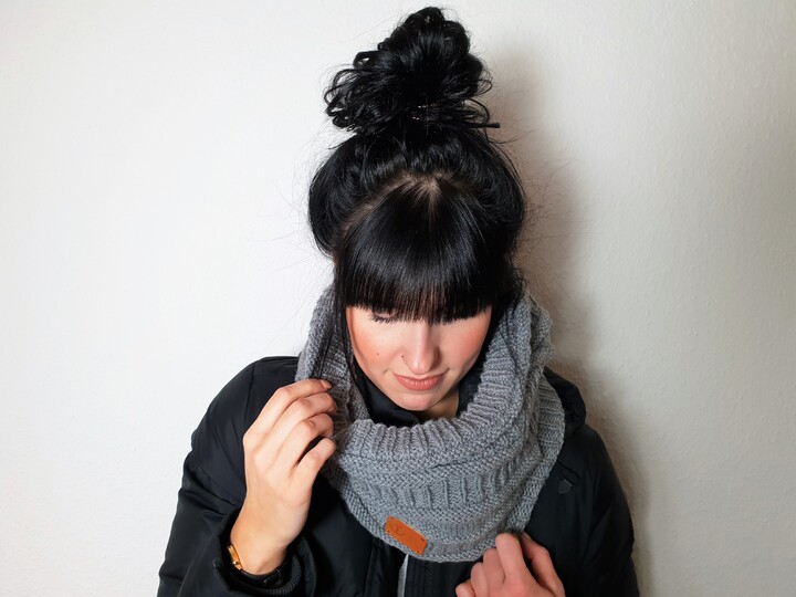 135 Strickanleitung Schlauchschal Tube Wurm