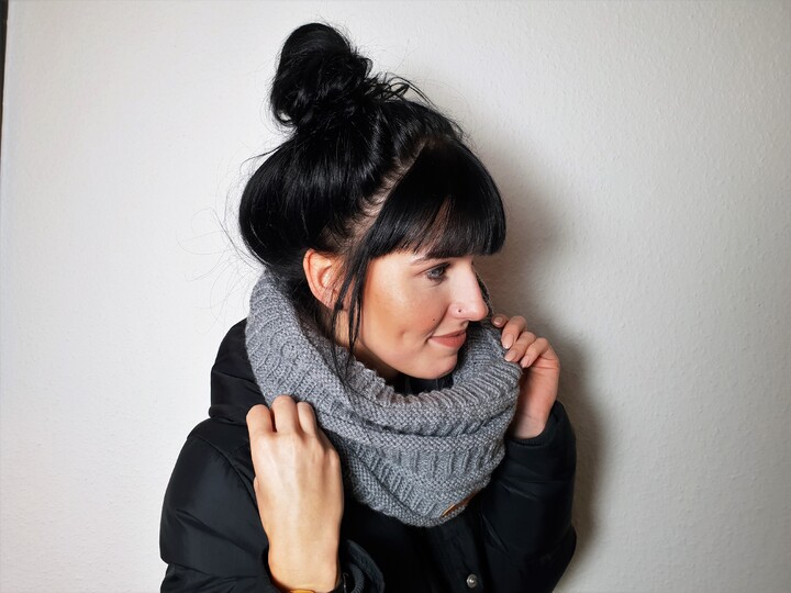 135 Strickanleitung Schlauchschal Tube Wurm