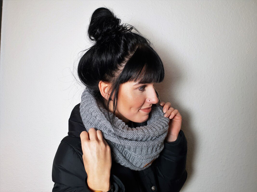 135 Strickanleitung Schlauchschal Tube Wurm - Bild 2