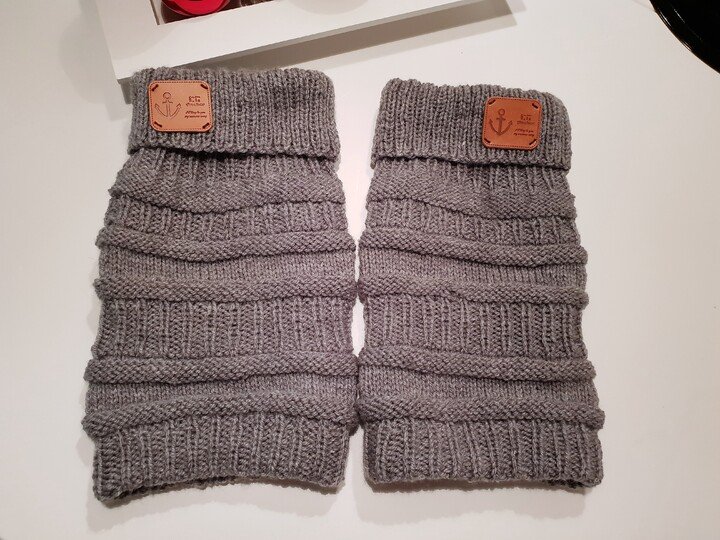 136 Strickanleitung Stulpen Beinstulpen Wurm