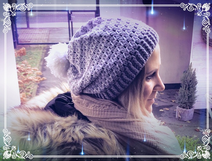 Häkelanleitung Beanie "Snowflake"