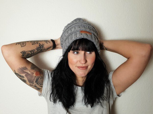 137 Set Strickanleitungen Wurm Longbeanie, Schlauchschal und Beinstulpen - Bild 2