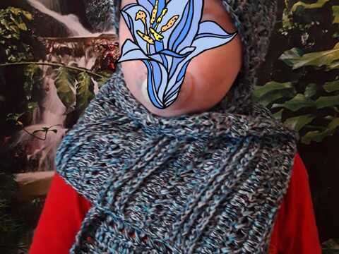 Häkelset Mütze und Schal aus der Familie Winter