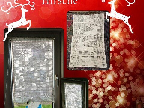 Tischläufer Hirsche