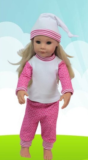 Schnittmuster 38 Modelle für Gr: 50cm Puppenkleidung