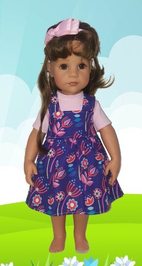 Schnittmuster 38 Modelle für Gr: 50cm Puppenkleidung