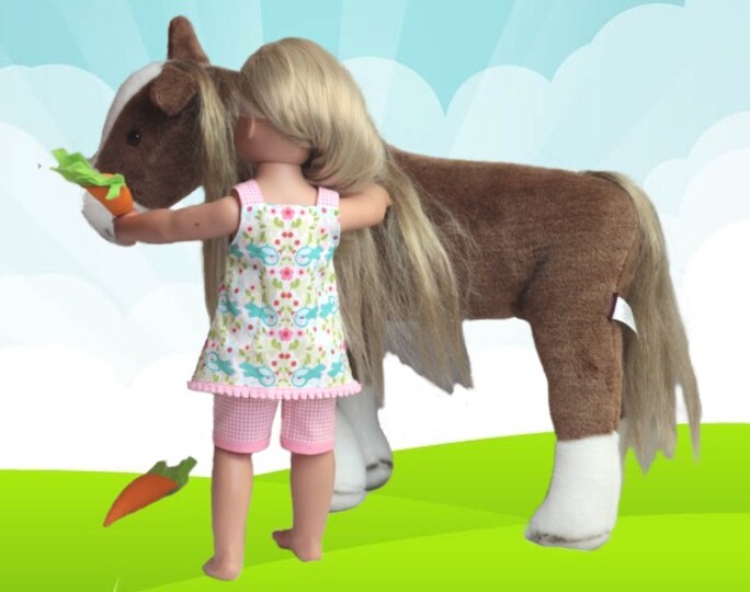 Schnittmuster 38 Modelle für Gr: 50cm Puppenkleidung