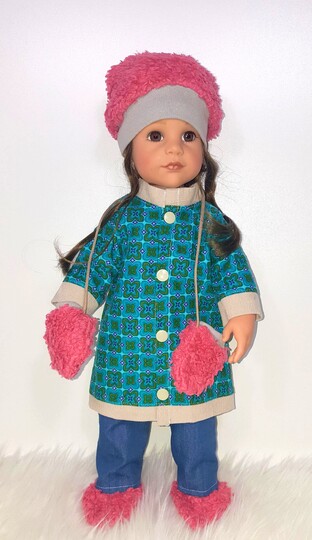 Schnittmuster 38 Modelle für Gr: 50cm Puppenkleidung