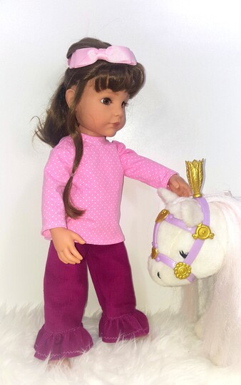 Schnittmuster 38 Modelle für Gr: 50cm Puppenkleidung