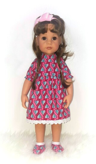 Schnittmuster 38 Modelle für Gr: 50cm Puppenkleidung