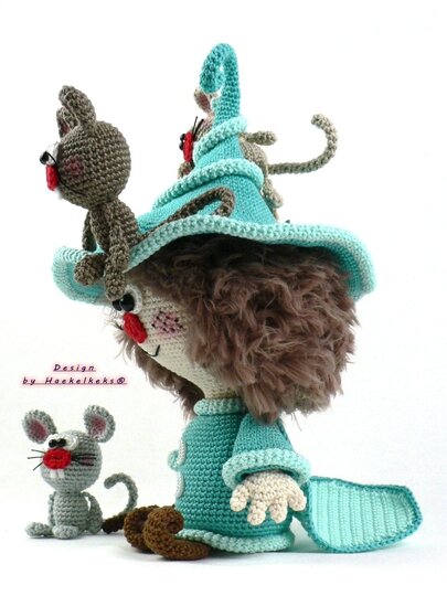 Zauberlehrling und Freunde -- Häkelanleitung von Haekelkeks®