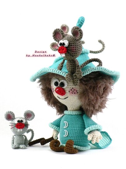 Zauberlehrling und Freunde -- Häkelanleitung von Haekelkeks®