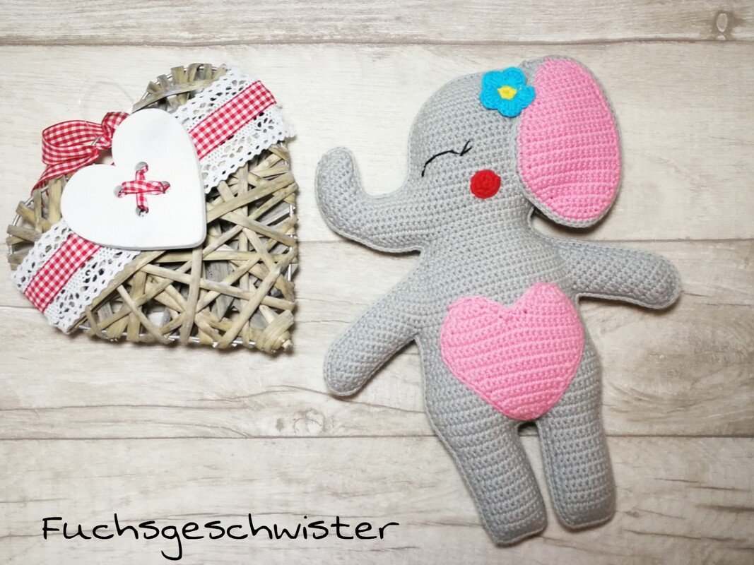 Eleonore das süße Elefantenkind häkeln - Bild 2