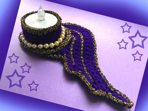 Teelichthalter "FLÜGELCHEN"