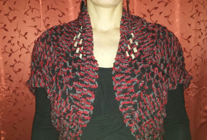 Seelenwärmer   Lady in Red  Größe 40 bis 44