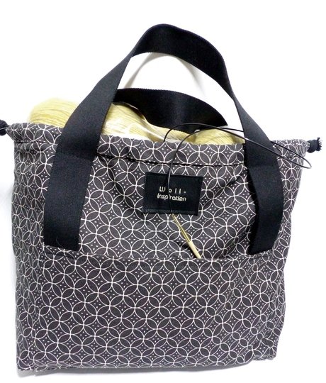 Nähanleitung, eine TASCHE für deine Wolle