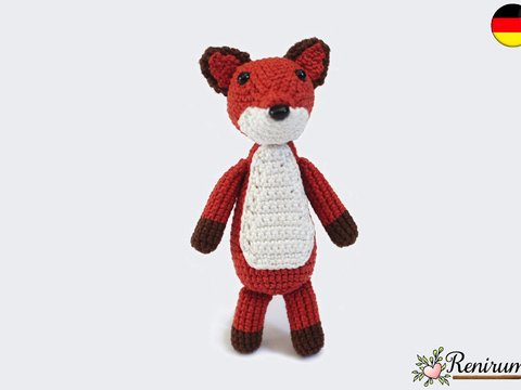 Häkelanleitung Fuchs