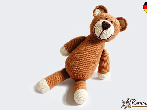 Häkelanleitung Teddy *Eddy*