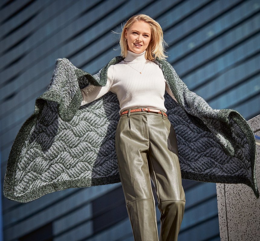 Strickanleitung Plaid Yula