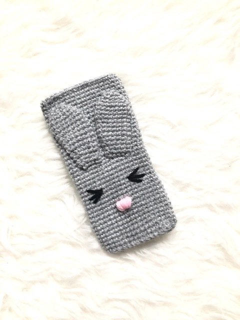 Häkelanleitung Handyhülle Hase Handytasche - Bild 2