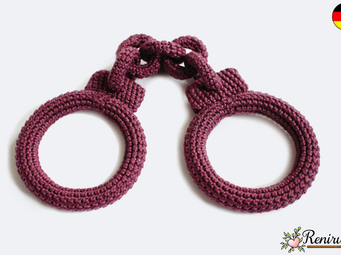 Häkelanleitung Handschellen