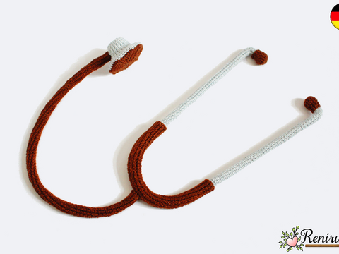 Häkelanleitung Stethoskop